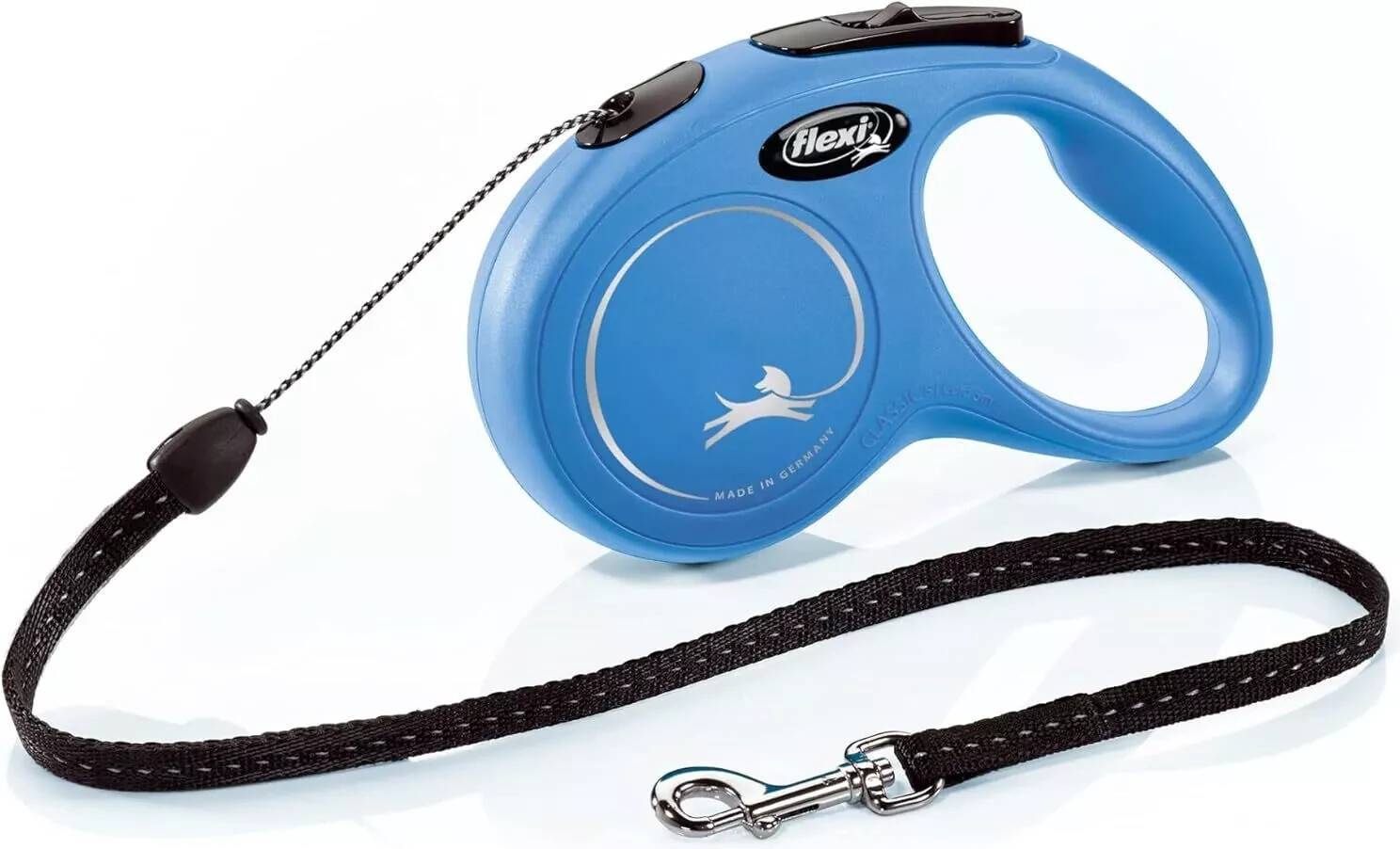 Flexi Rollijn Classic Cord Blauw S 5 MTR