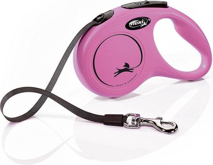 Flexi Rollijn Classic Tape Rood S 5 MTR