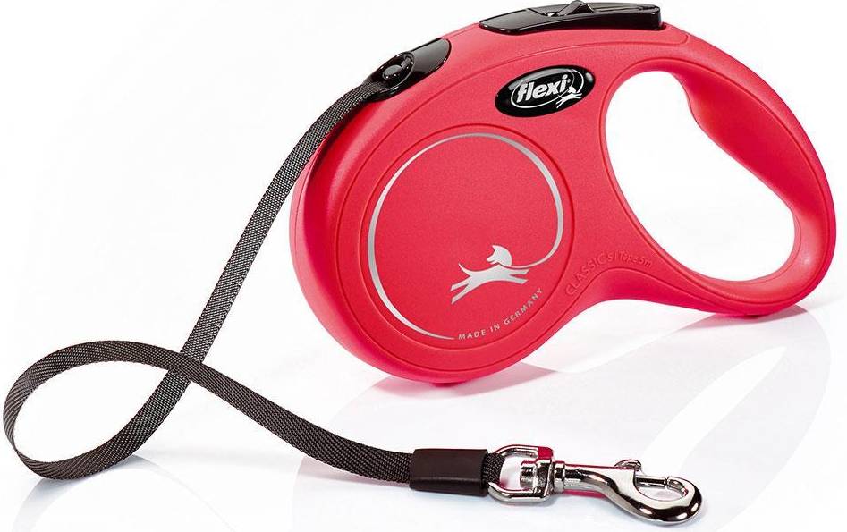 Flexi Rollijn Classic Tape Zwart S 5 MTR