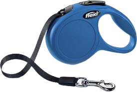 Flexi Rollijn New Classic Neon Tape Zwart / Geel S 5 MTR