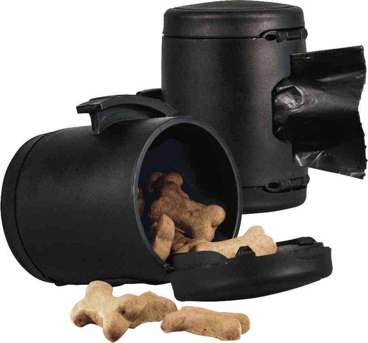 Flexi Poepzak / Snackbox Zwart