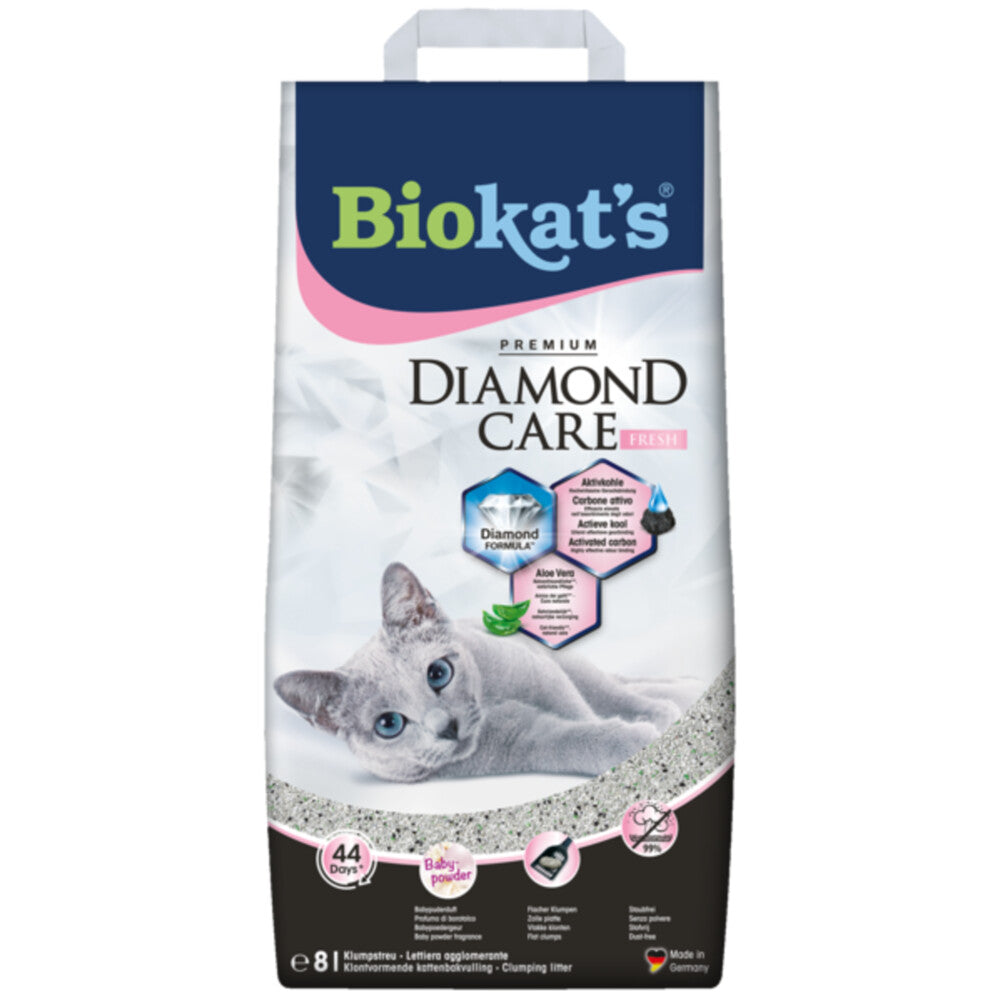 Biokat's Kattenbakvulling Diamond Care Fresh 8 LTR