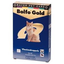 Bolfo Gold Kat Vlooiendruppels 80 4 PIPET