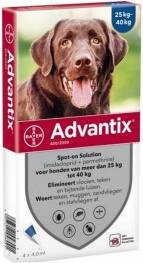 Elanco Advantix Spot On 400/2000 25+ KG - 6 PIP