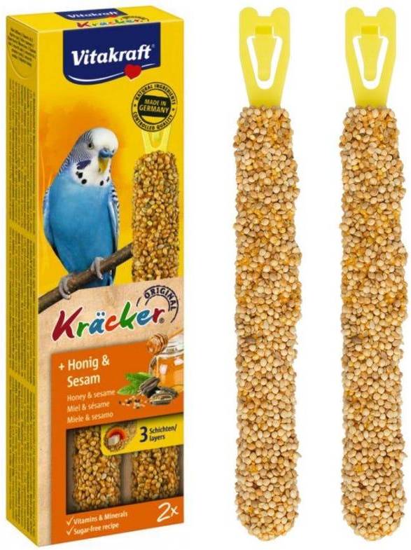 Vitakraft Parkiet Kracker Honing 2 IN 1
