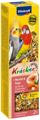 Vitakraft Valkparkiet Kracker Fruit 2 IN 1