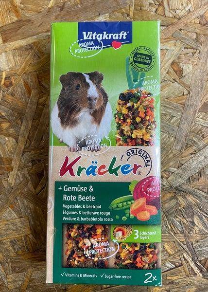 Vitakraft Cavia Kracker Groente 2 IN 1