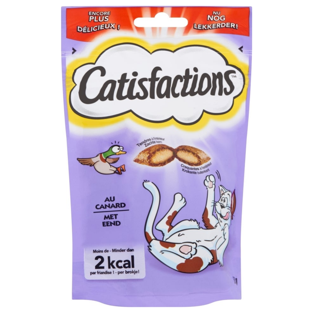 Catisfactions Mix Kip/eend 60 GR