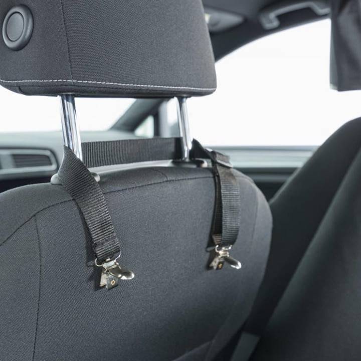 Trixie Autodeken Katoen / Polyester Zwart 160X145 CM