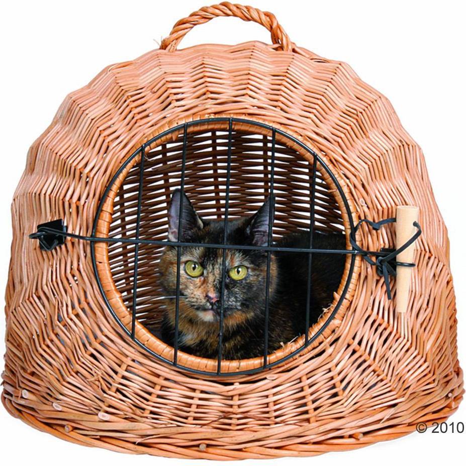 Trixie Rotan Kattenmand Met Deur o 50CM