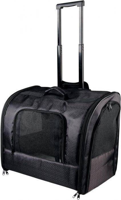 Trixie Reismand Trolley Elegance Zwart 45X31X41 CM