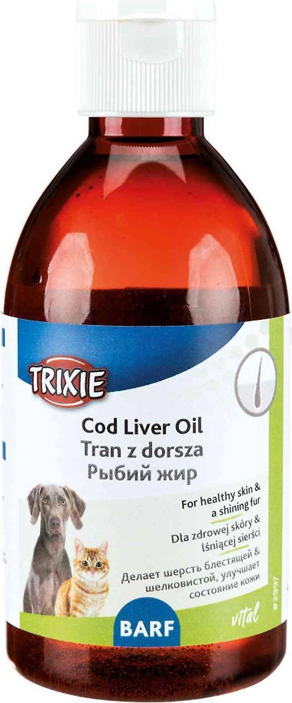 Trixie Dorslevertraan Hond / Kat 500 ML 3 ST