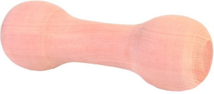 Trixie Houten Apporteerblok Rond 125 GR