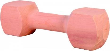 Trixie Houten Apporteerblok Gehoekt 400 GR