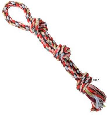 Trixie Werp Flostouw 3-Knoop Oranje 60 CM