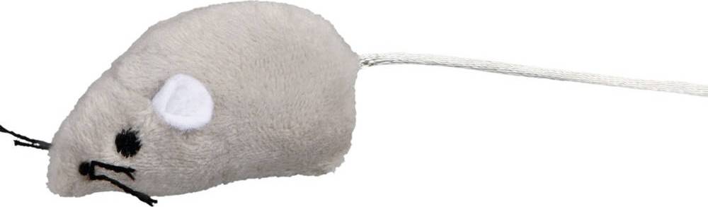 Trixie Pluche Muis 5 CM 12 ST