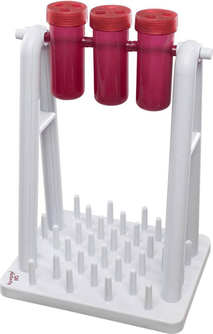 Trixie Cat Activity Turn Around Denkspel Wit / Roze 22X33X18 CM