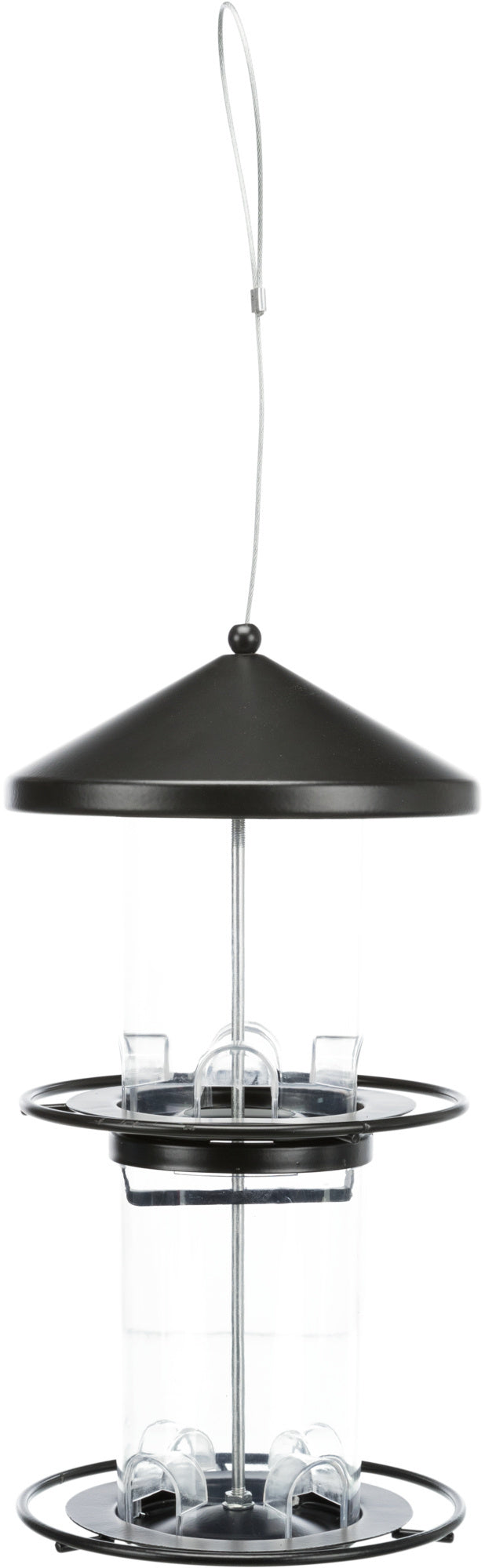 Trixie Voersilo 2 Verdiepingen Zwart 36 CM