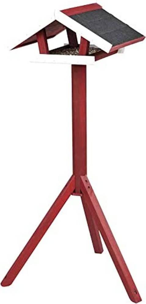 Trixie Natura Voederhuis Met Standaard Bruin 46X22X44 CM / 115 CM