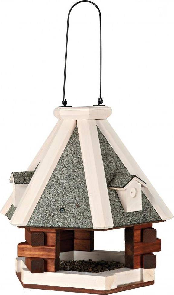 Trixie Natura Voederhuis Om Op Te Hangen Bruin / Wit 36X36X35 CM