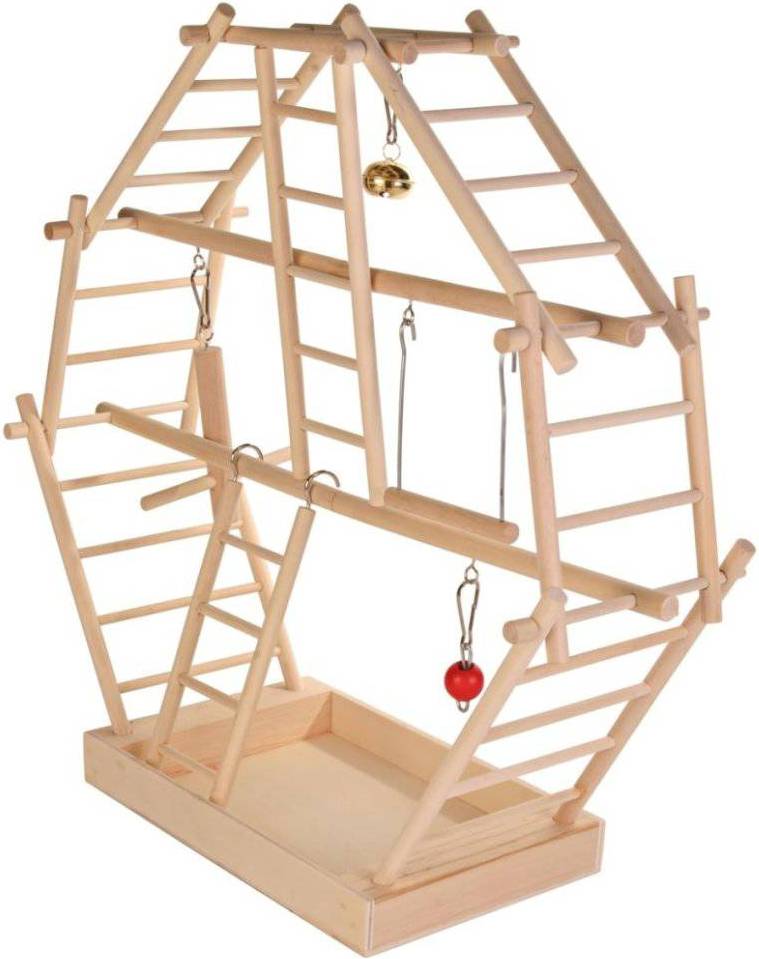 Trixie Speelplaats Ladder  Hout 44X16X44 CM