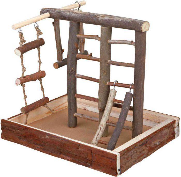 Trixie Natural Living Speelplaats Hout 28X22X25 CM