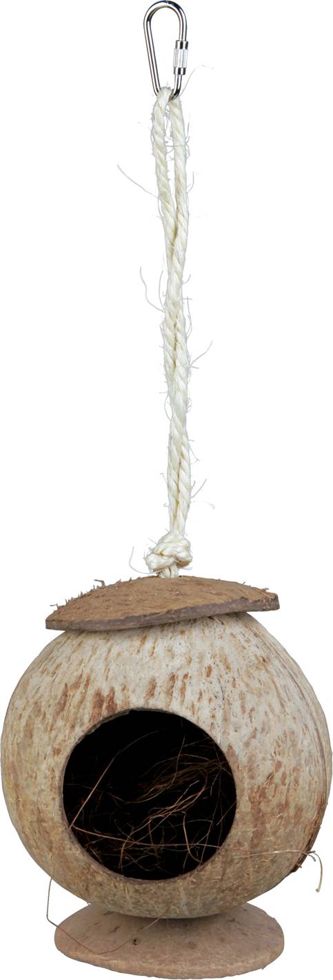 Trixie Kokosnoothuis Hamster 13X13X31 CM 3 ST