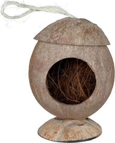 Trixie Kokosnoothuis Hamster 13X13X31 CM 3 ST