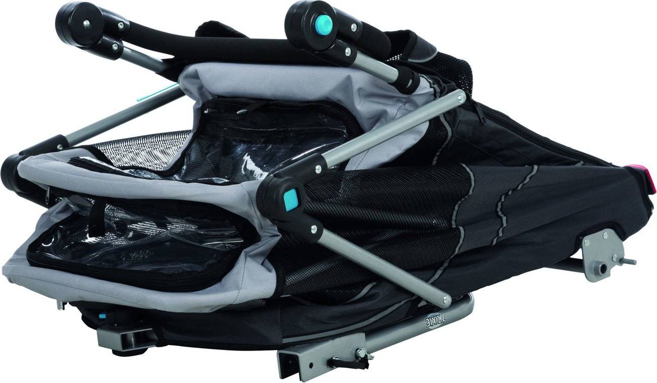 Trixie Hondenfietskar Opvouwbaar Grijs 74X58X93 CM