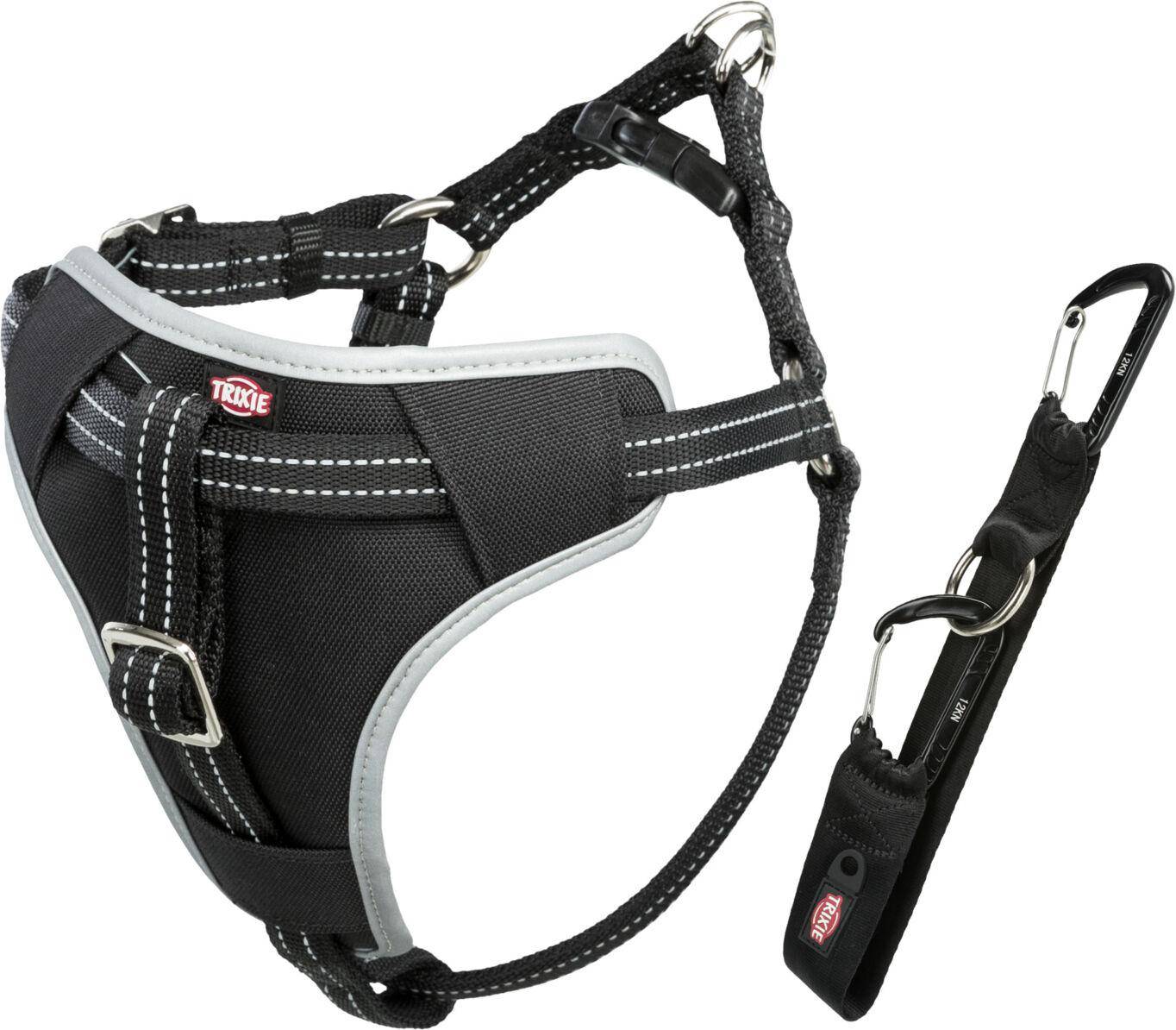 Trixie Hondentuig Auto Dog Protect Zwart 40-55X2 CM