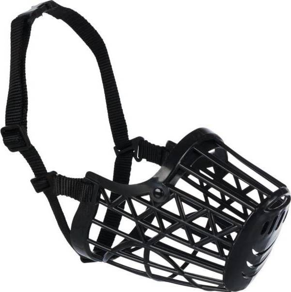 Trixie Muilkorf Kunststof Zwart L-XL