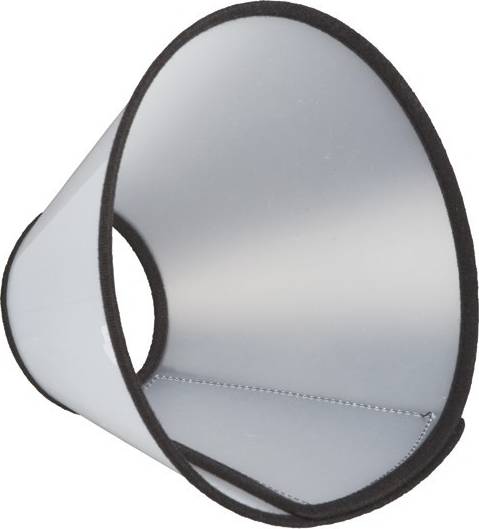 Trixie Beschermkraag Met Klittenband Kunststof Transparant 36-43X18 CM