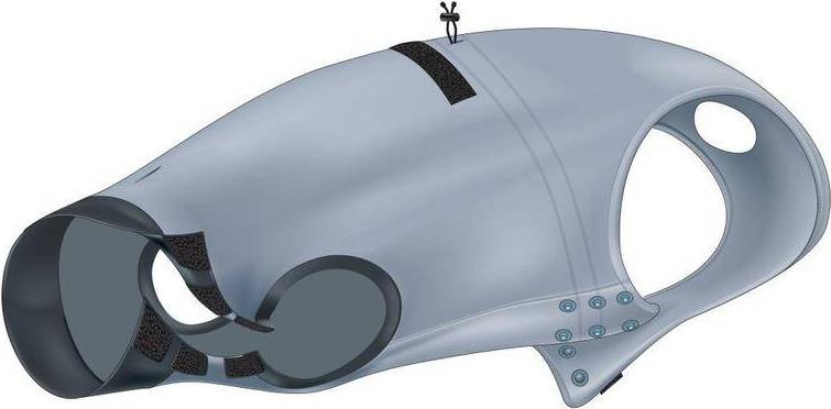 Trixie Shirt Voor Na Operatie Grijs L 55 CM