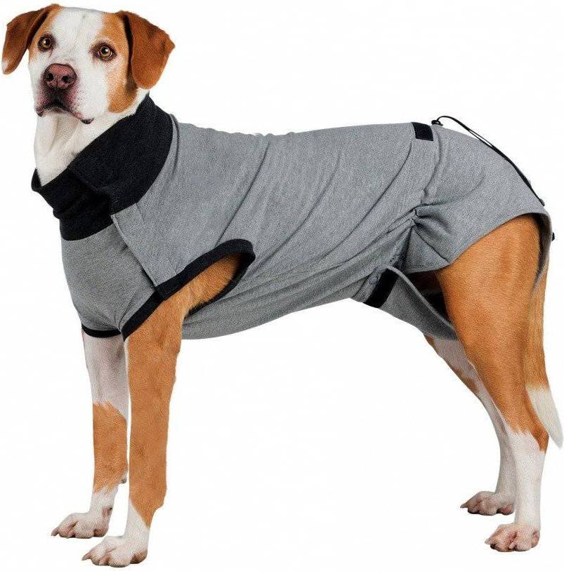 Trixie Shirt Voor Na Operatie Grijs L-XL 62 CM