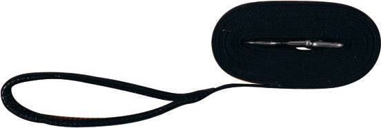 Trixie Hondenriem Sleeplijn Singelband Zwart 20 MM X 10 MTR