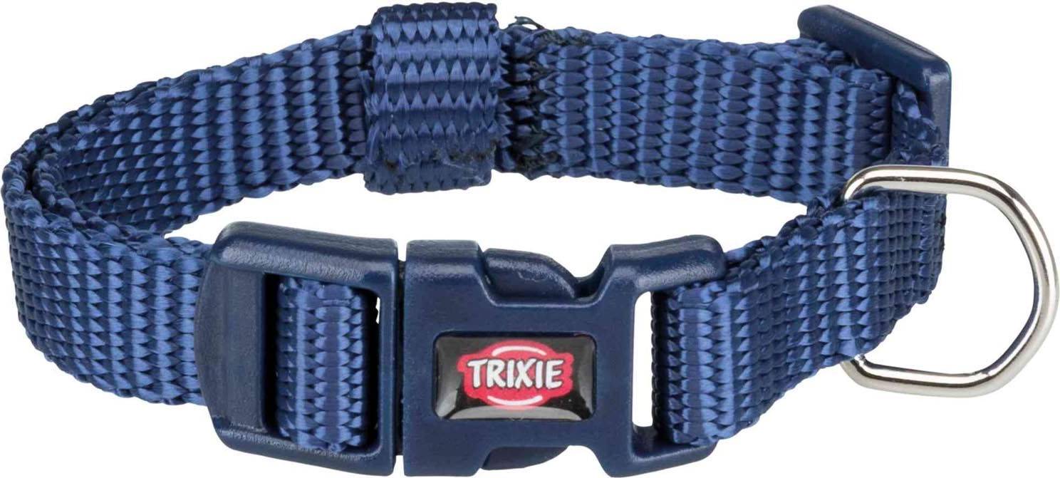 Trixie Halsband Hond Premium Royal Blauw 22-35X1 CM
