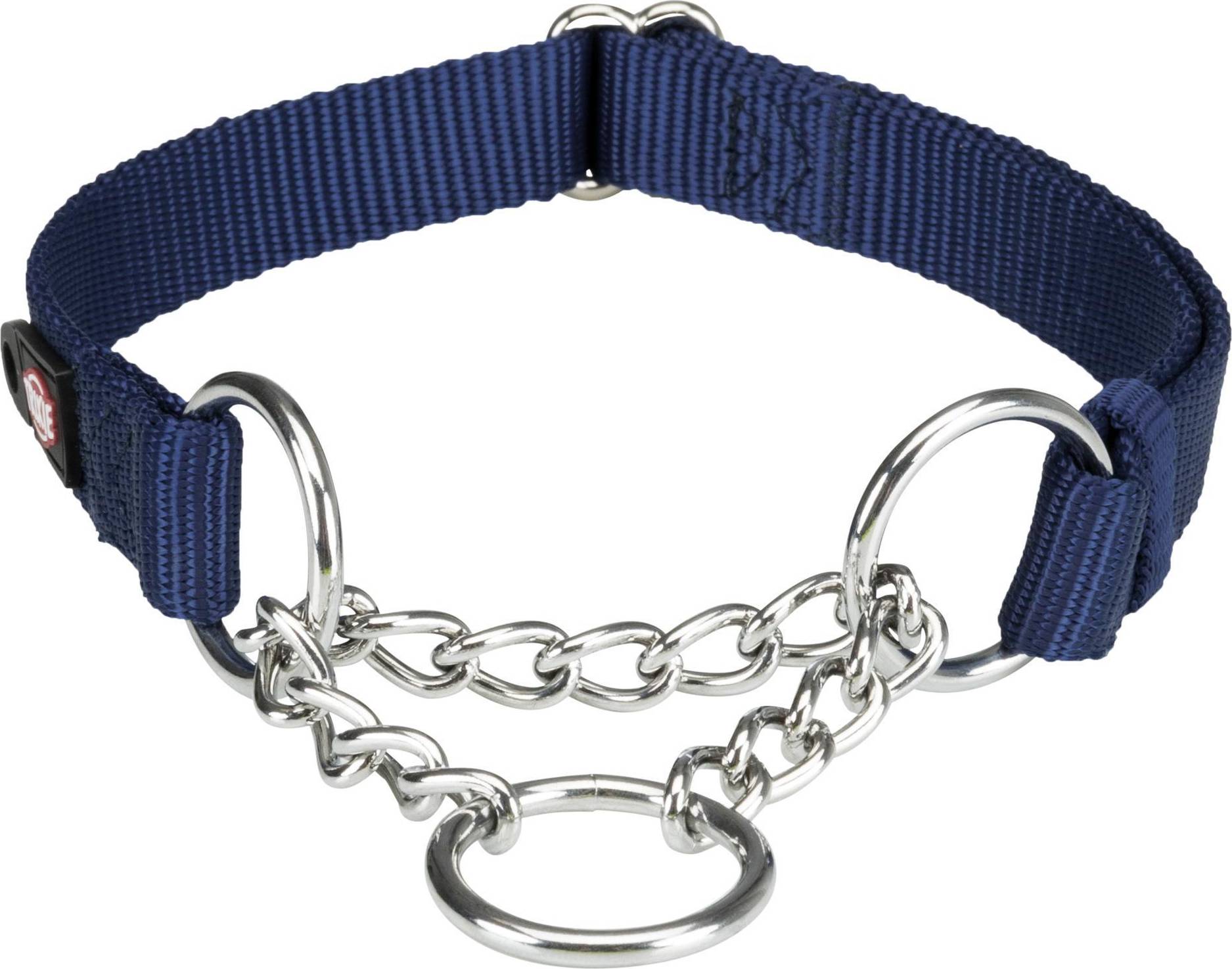 Trixie Halsband Hond Premium Halfslip Halsband Zwart 30-40X1.5 CM