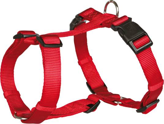 Trixie Hondentuig Premium H-Tuig Zwart 75-120X2.5 CM