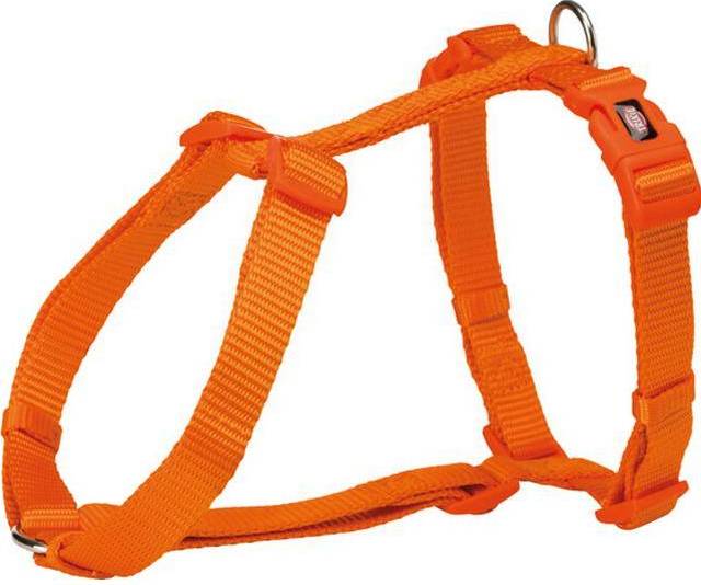 Trixie Hondentuig Premium H-Tuig Zwart 60-87X2.5 CM