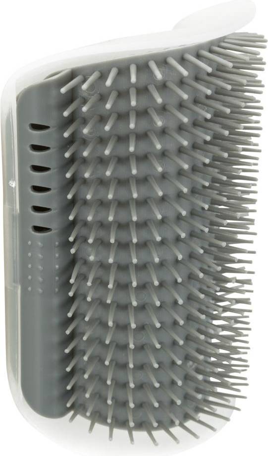 Trixie Massageborstel Muur Hoek Grijs 8X13 CM