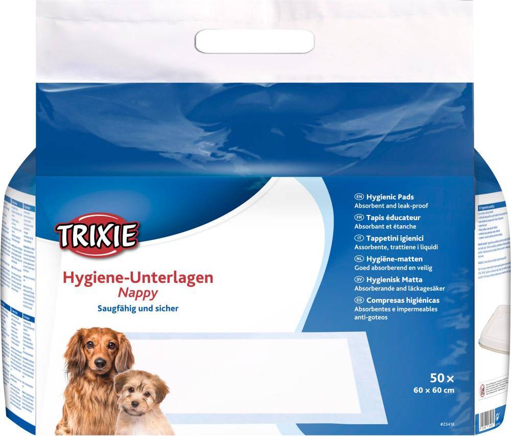 Trixie Nappy Puppy Pads 60X60 CM 50 ST