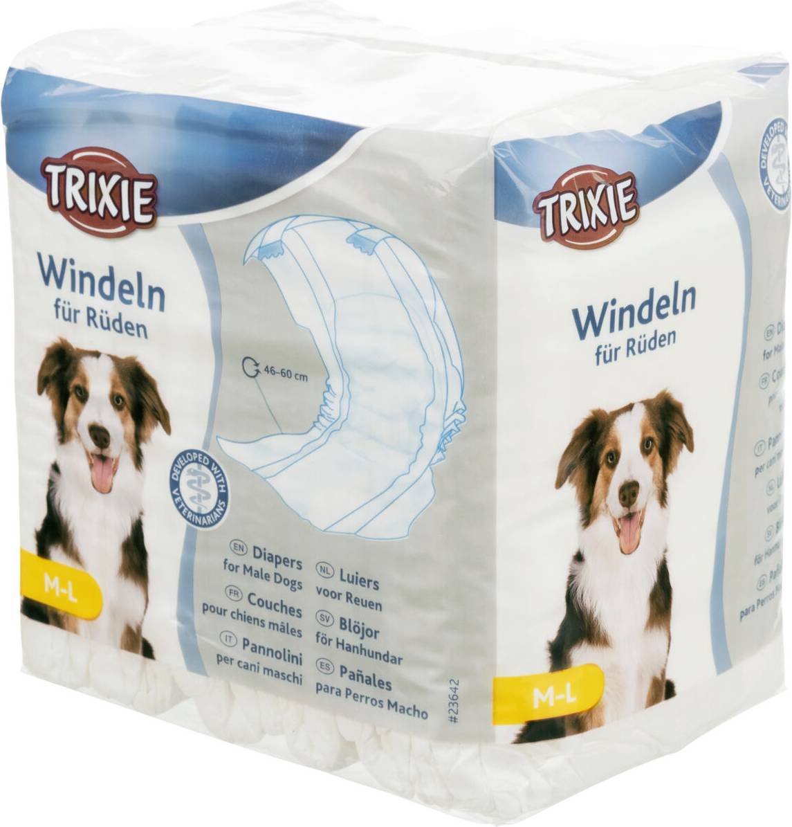 Trixie Hondenluiers Reu M/L 12 ST