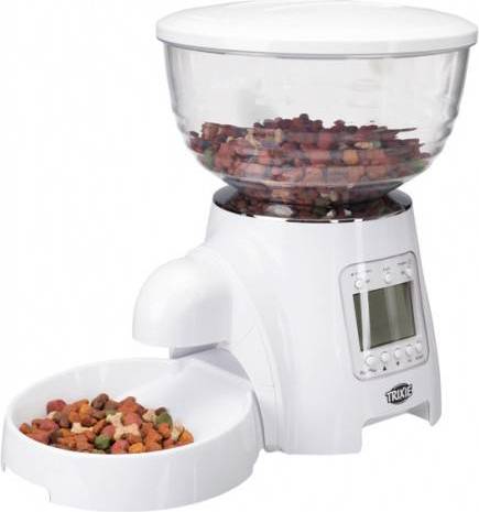 Trixie Tx7 Automatische Voerdispenser Wit 5 L 40X34X26 CM
