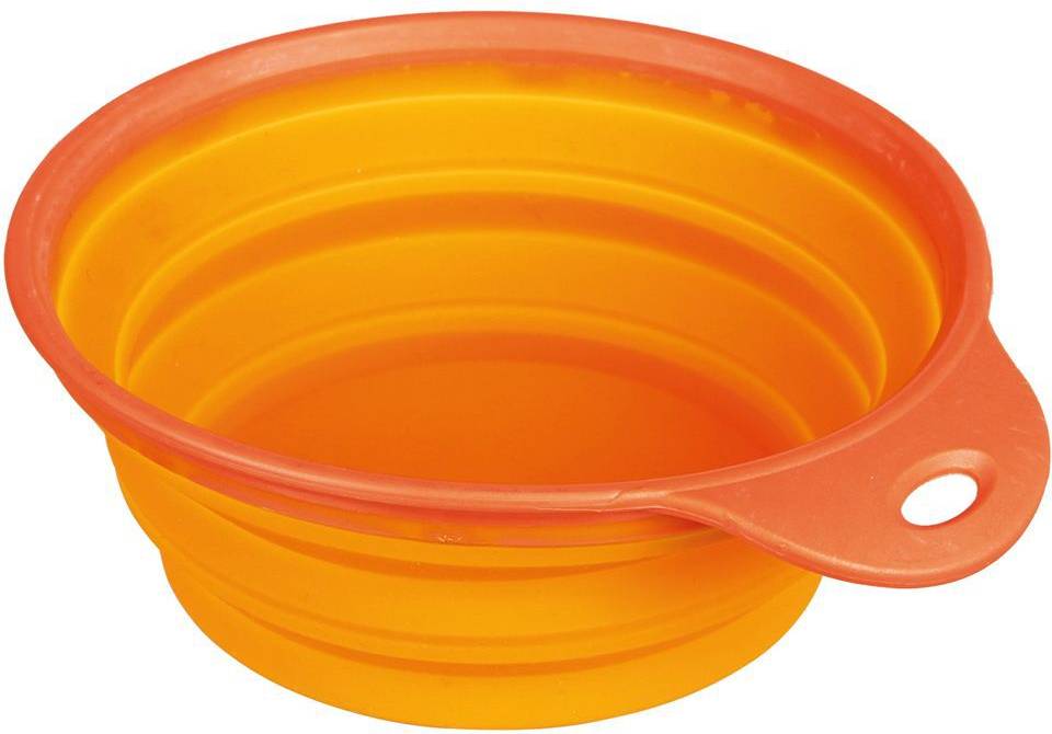 Trixie Voerbak / Drinkbak Reis Stevige Rand Siliconen Assorti 500 ML 14 CM