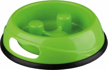Trixie Voerbak Slow Feed Kunststof Anti-Slip Assorti 27 CM 1.5 LTR 4 ST