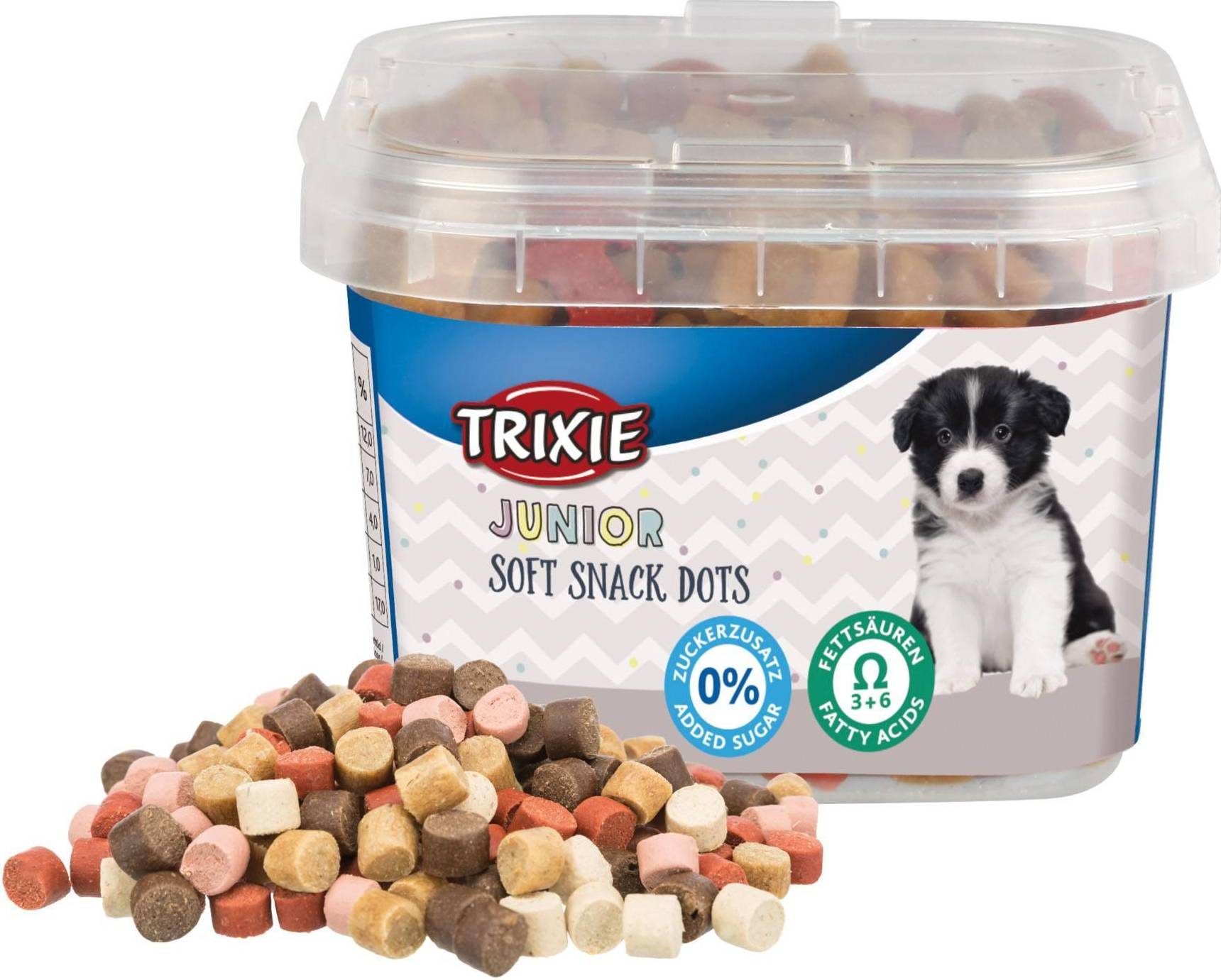 Trixie Junior Soft Snack Dots Met Omega-3 140 GR