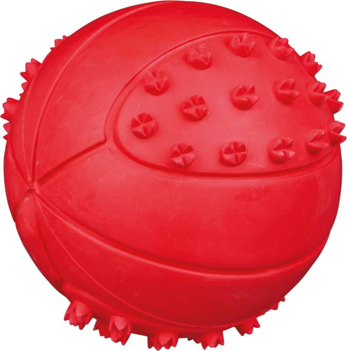 Trixie Speelbal Natuurrubber Assorti 6 CM 4 ST