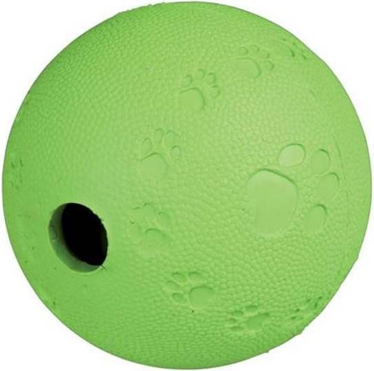 Trixie Snackbal Rubber Lime Groen 9 CM