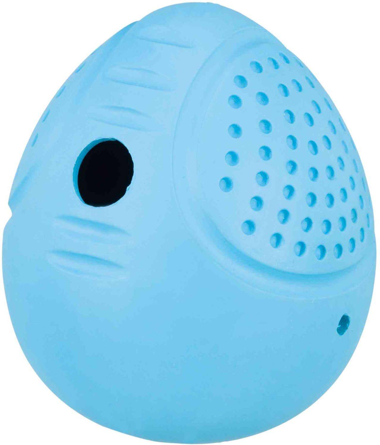 Trixie Snack Tuimel-Ei Natuurrubber Assorti 10 CM 3 ST