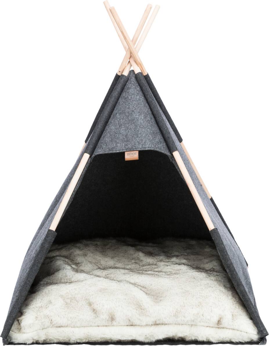 Trixie Kattenmand Tipi Vilt Antraciet 55X55X65 CM